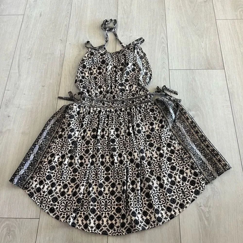 Free People Midsummers Day Geo Print Tunic Dress Women's size s